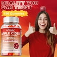 thumbnail image 5 of Apple Cider Vinegar Gummies 1200mg - for Bloating, Digestion & Metabolism - 60 Count, 5 of 6