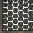 thumbnail image 5 of Nourison Twist Reversible 2' x 6' Black Modern Rug, 5 of 9