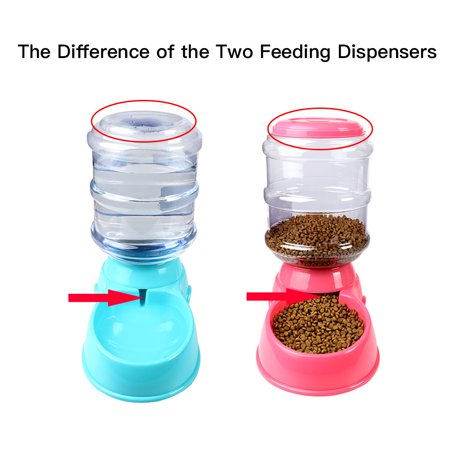 Automatic Pet Water Food Dispenser 3 8l Large Capacity Self