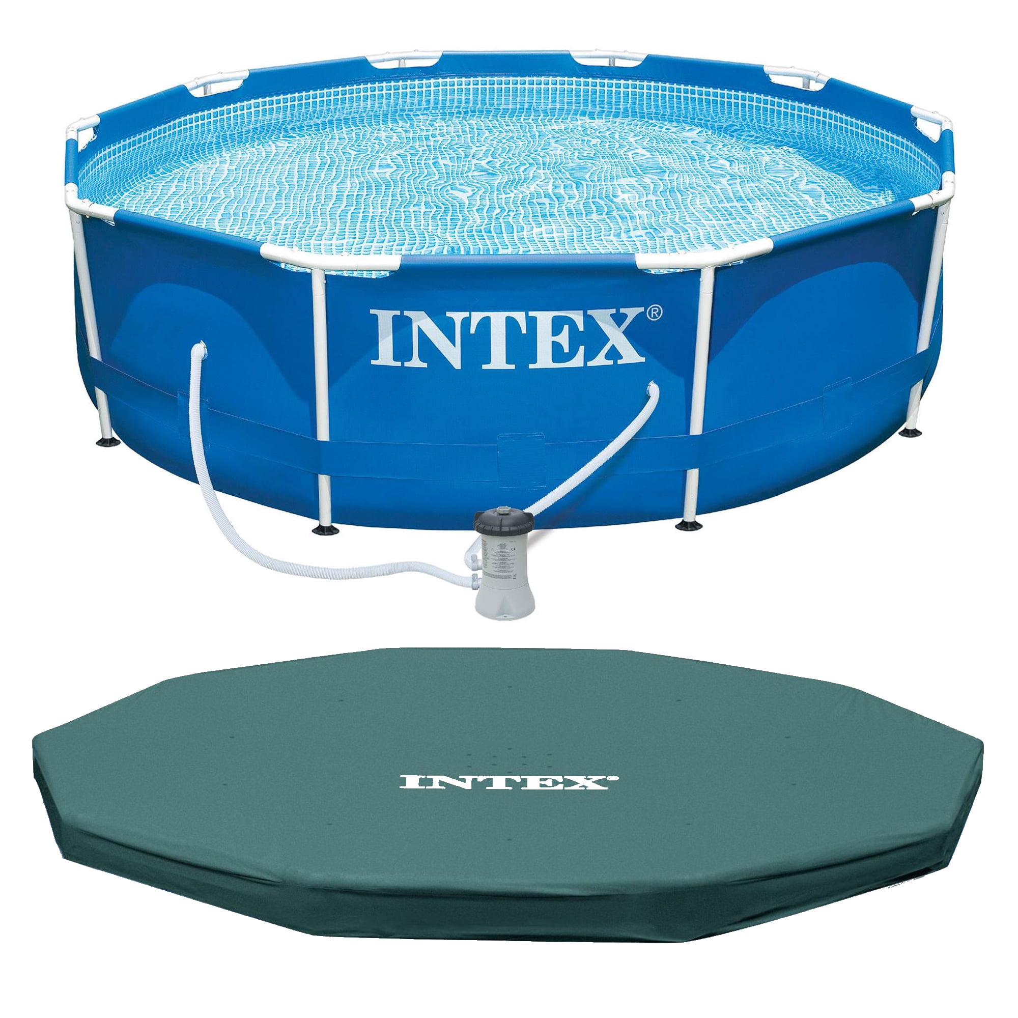 Intex 14′ x 48″ Ultra XTR Round Frame Above Ground Swimming Pool with