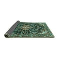 thumbnail image 2 of Ahgly Company Indoor Rectangle Persian Turquoise Blue Traditional Area Rugs, 5' x 8', 2 of 4