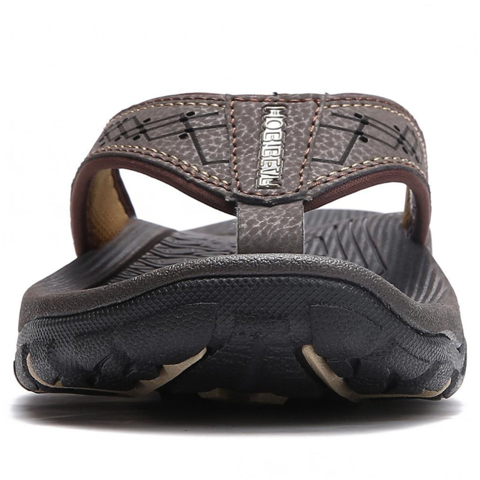 Men\'s Coffee Flip-flops Thongs Sandals Durable Comfort Slippers For Casual Amazon.com | Mens Flip Flops Comfort Sport Thong Sandals for  main image 4