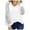 Black 1, variant on Women's Sequin Tops Sparkle Long Sleeve Blouses Shimmer Glitter Sweatshirt Party Crewneck Loose Fit Shirts