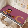 thumbnail image 2 of Ernie alfombrilla de escritorio/mesa extra-grande con base antideslizante de cuero y diseño temático; versátil para escritorios de ordenador, mesas de comedor, etc.40*60cm, 2 of 6
