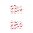 thumbnail image 1 of Yuarrent 25 piezas Navidad Clips calcetines fotos clavijas boda copo de nieve 135mm Copo de nieve 1*35mm 2Conjunto, 1 of 6