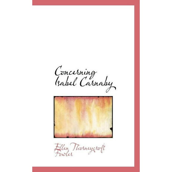 Concerning Isabel Carnaby (Paperback)