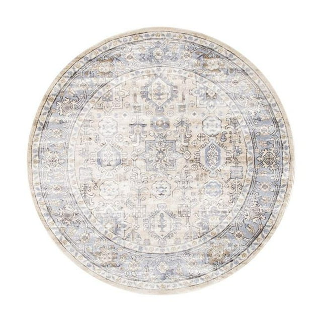 Pasargad Home PRC-1022BB 6x6 6 x 6 ft. Amadeus Design Power Loom Area Rug, Beige