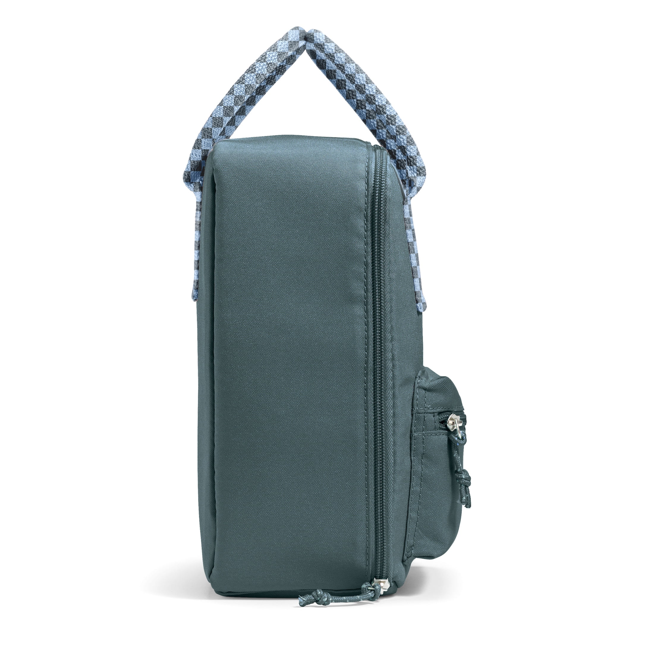 Fit & Fresh Connor Lunch Bag, Reusable Insulated Lunch Bag for Kids and Tweens, Lunch Box for School, Boulder Gray