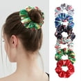 thumbnail image 3 of Yoyauz 6PCS Christmas Hairbands Snowflakes Christmas Trees Elastic Bands Soft Hairbands Hair Accessories For Ladies Holidays Christmas Parties Supplies, 3 of 6