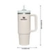 thumbnail image 3 of 40Oz Stanley Termo Vaso, stanly vaso al vacío de doble pared de acero inoxidable Stanly con tapa y pajita para mantener el café y las bebidas calientes o frías, 3 of 7