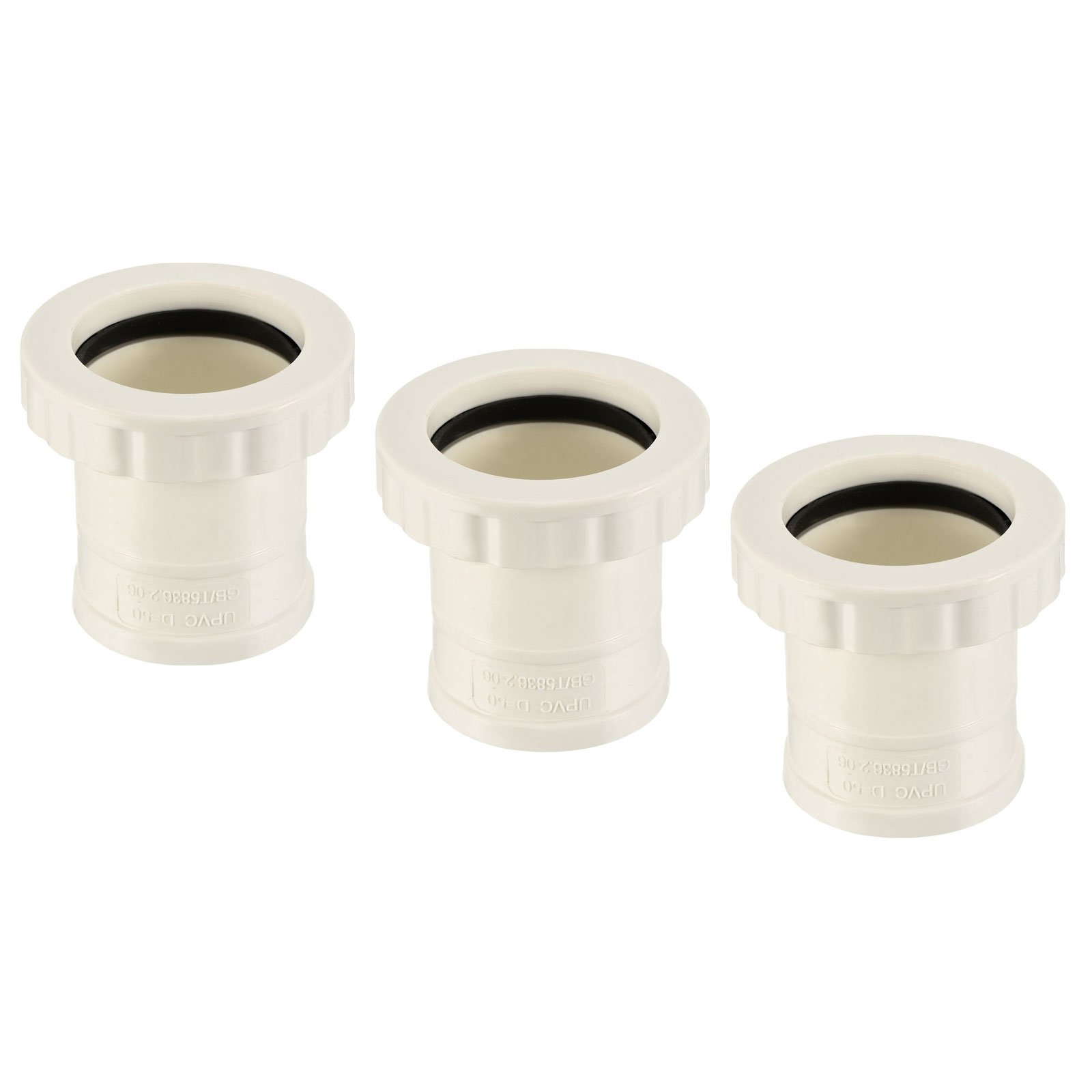 50mm ID PVC Pipe Fitting Coupling Adapter Straight Extension Union
