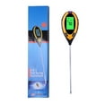 thumbnail image 1 of Soil Meter Soil Water Meter Soil Tester PH Meter Moisture Lighting Temperature Sensor LED Display For Garden English, 1 of 8