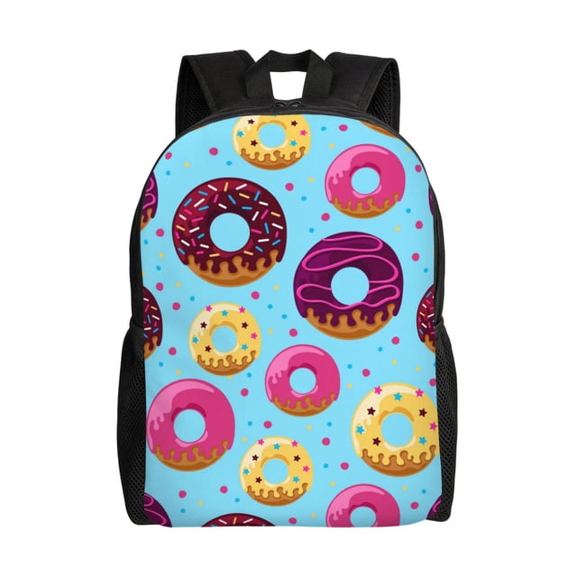 Fotbe Donuts Mochila de Viaje para Laptop, Mochila Ejecutiva Delgada y Resistente 15.6"