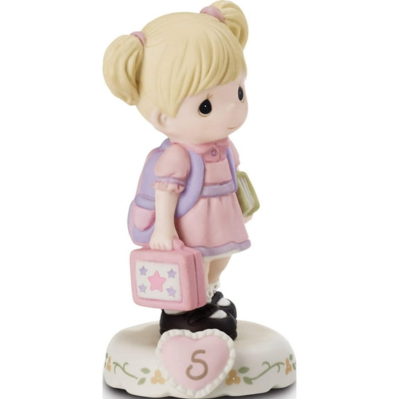 Fashion Precious Moments Growing In Grace Age Five Porcelain Figurine (3.5 X 3.5) Made China gp723