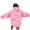 Pink, variant on XIAONU Hoodies For Women Bow Print Long Sleeves Drawstring Hooded Sweatshirt Leisure Baggy Fit Pocketed Hoodies