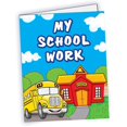 thumbnail image 1 of Teacher Created Resources Tcr4939 Dossier de Poche Mon École Travail, 1 of 3