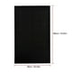thumbnail image 1 of Blackout Pleated Window Shades Window Blind Blackout Light Block Cordless Black 35, 1 of 5