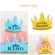 thumbnail image 5 of Sombreros con corona y luces LED para fiesta de cumpleaños, diadema luminosa, suministros para decoraciones navideñas para niños, niñas y bebés, reyes, princesas y príncipes, 5 of 5