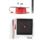 thumbnail image 4 of Doctorial Hat Graduation DIY Tool for 4Pcs Handmade Paper Hats, 4 of 4
