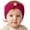 Hot Pink, variant on HUANBAI Kids Winter Knitted Headband Stretchy Soft Yarn Ear Warmer Head Wrap For Girls And Boys Cozy Warm Lined Elastic Bandana For Cold Weather / Beige(36-40cm)