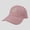 Pink, variant on Women's Baseball Cap Stylish Solid Color with Daisy Embroidery- Pink