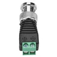 thumbnail image 4 of 10 Unids Verde Coaxial BNC Cable Macho Conector Terminal Adaptador CCTV Video Balun Cámara Khall GS09174, 4 of 6