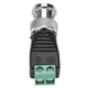thumbnail image 2 of Adaptador Macho BNC Duradero, Conector Coaxial BNC, ABS Para Cámara CCTV Video Balun, 2 of 8
