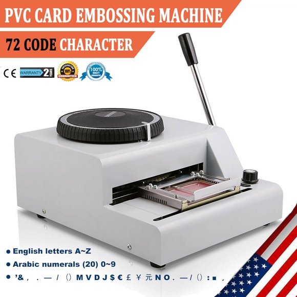 Embossing Machine Credit Card