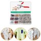 thumbnail image 1 of Kit De Herramientas De Botón A Presión De Metal, Cierre A Presión Con Herramienta De Ajuste Para Ropa, Artesanía, Costura, Bolso De Tela Vaquera De Cuero Sweethay HA024023-00, 1 of 5