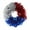 19.68inch, variant on XMMSWDLA 15.74 inches American Flag Floral Wreath Patriotic Decorations Wreath Red White Blue Artificial Floral Twig Wreath 4th of July Independence Day Memorial Day Flag Day Hanging Decoration