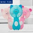 thumbnail image 6 of WINDLAND Portable Fan Mini Cooling Fans Cute Design Powered by AA-Batteries Small Summer Cooler Sports Fan Cute Ears, 6 of 21