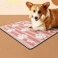 thumbnail image 3 of Tiberpet Pet Cat Food Mats for Dog No Stains Quick Dry Dog Mat Silicone Cat Dish Bowl Food Mats 11.8*15.7in, 3 of 7