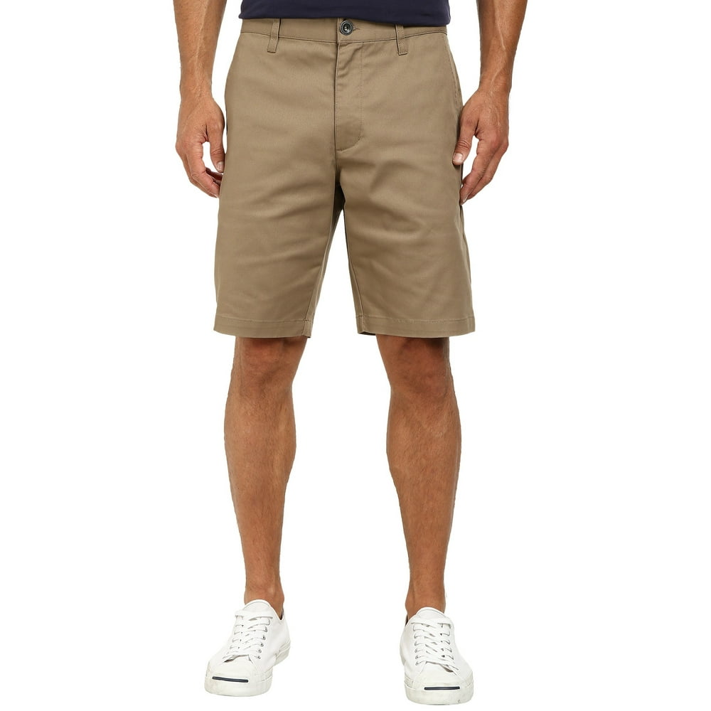 Rvca RVCA NEW Beige Mens Size 36 Classic Fit Twill Stretch Chino