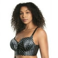 thumbnail image 3 of PARFAIT Women's Charlotte Longline Bra - Black Dot - 40I, 3 of 4