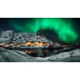 thumbnail image 2 of Zhu, Jingshu 32x20 White Modern Wood Framed Museum Art Print Titled - Over The Mountain, 2 of 4