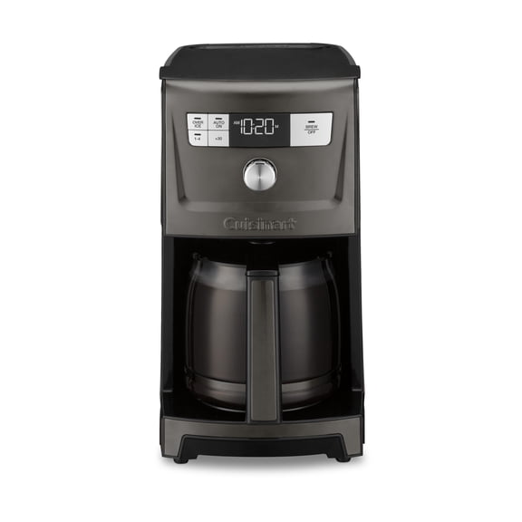 Open Box Cuisinart PerfecTemp 14-Cup Programmable Drip Coffee Maker, Brew Strength Control, Over Ice Function, Black Stainless Steel, DCC-3500BKS