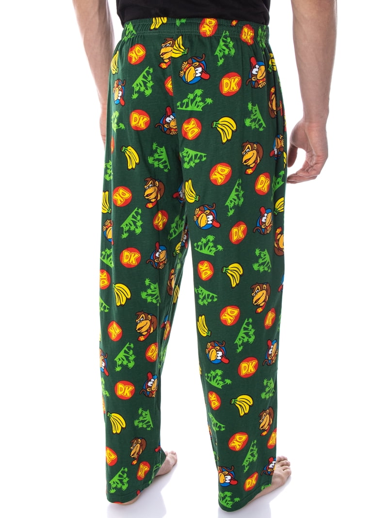 Nintendo Adult Donkey Kong and Diddy Kong Tropical Soft Cotton