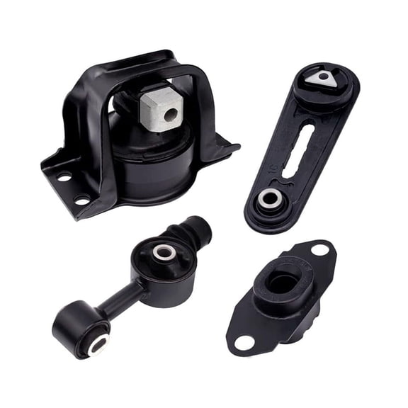 SUSUCAR 4PCS for 07-12 Nissan Versa /09-14 Cube 1.8L G248 Engine Motor & Trans Mount Set