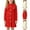 Red, variant on ATOGUTA Girls Sweater Dress Long Sleeve Knit A Line Casual Midi Fall Winter Dresses Size 1T-8, Beige