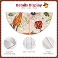 thumbnail image 5 of Bingfone Christmas Tree Skirt Mat Christmas Decoration Interior 48"-Cute Vegetables, 5 of 8