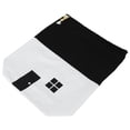 thumbnail image 1 of Bolsa de sellado NikouMX Lona en forma de casa 65x53cm Blanco Negro, 1 of 8