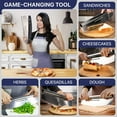 thumbnail image 4 of baomifa-12-Inch Pizza Cutter Rocker Blade - Sharp Stainless Steel Slicer Knife, Protective Cover, Dishwasher Safe, Small - Professional Pizza Oven Accessories, 4 of 4