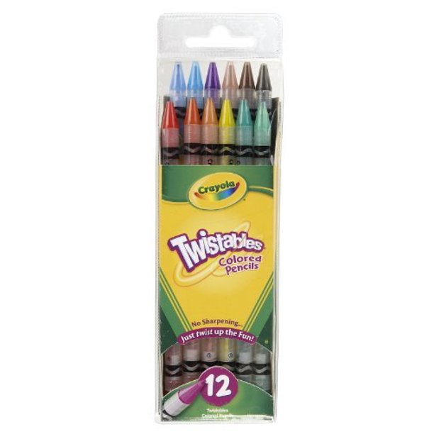 Crayola 12 Count Twistables Colored Pencils