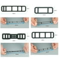thumbnail image 6 of NIBOLOG 4Pcs Bike Silicone Strap Good Elasticity Anti-break Fixed 3/5/6 Holes Rearview Mirror Bike Bandage Rope Riding Accessories, 6 of 8