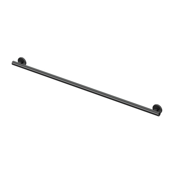 Gatco 896MX Latitude II 48" ADA Compliant Stainless Steel Grab Bar, Matte Black