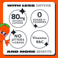 thumbnail image 3 of ASPIRE® Mango Lemonade, Healthy Energy Drink 80mg Natural Caffeine, Zero Sugar No Carbs Keto Friendly, 12 Pack Green Tea Sugar Free Drink Low Caffeine Zero Calorie, 3 of 5
