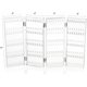 thumbnail image 2 of Organizador de joyas - Estante para pendientes de 6 niveles para 140 pares - Soporte compacto - Mesa plegable e independiente - 11,57x4,8x3,46, 2 of 5