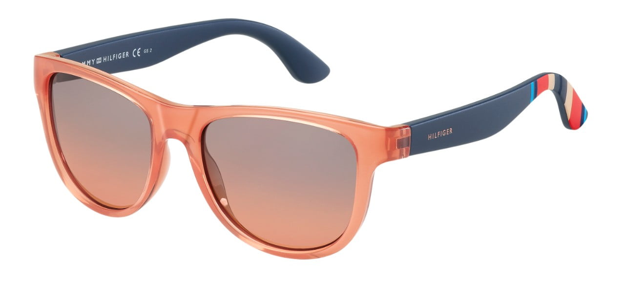 SUNGLASSES POLARIZED FASHION SUN GLASSES TOMMY HILFIGER ORANGE CHILD