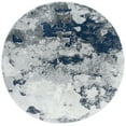 thumbnail image 3 of SAFAVIEH Adirondack Ladonna Abstract Area Rug, Navy/Grey, 8' x 8' Round, 3 of 3