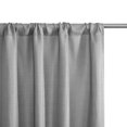 thumbnail image 4 of Mainstays Southport Textured Light Filtering Curtain Panel Pair, Set of 2, Grey, 40"W x 63"L, 4 of 10